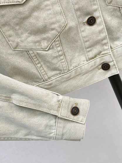 26 Fall/Winter Latest Retro Washed Short Denim Jacket