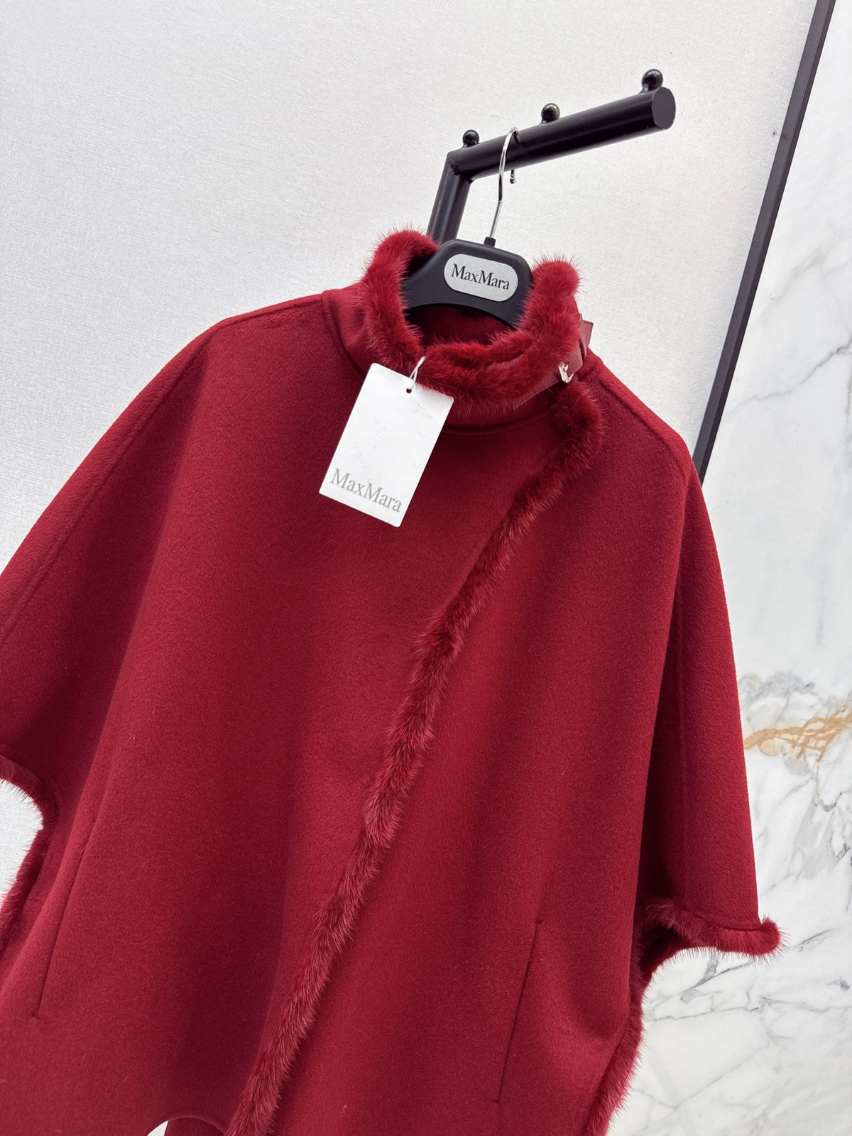 26 Fall/Winter Latest Birthday Holiday Edition Double-Sided Wool Cape Shawl Coat