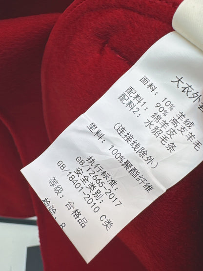 26 Fall/Winter Latest Birthday Holiday Edition Double-Sided Wool Cape Shawl Coat