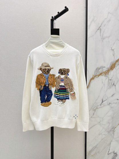 26 Fall/Winter Latest Bear Crew Neck Sweater