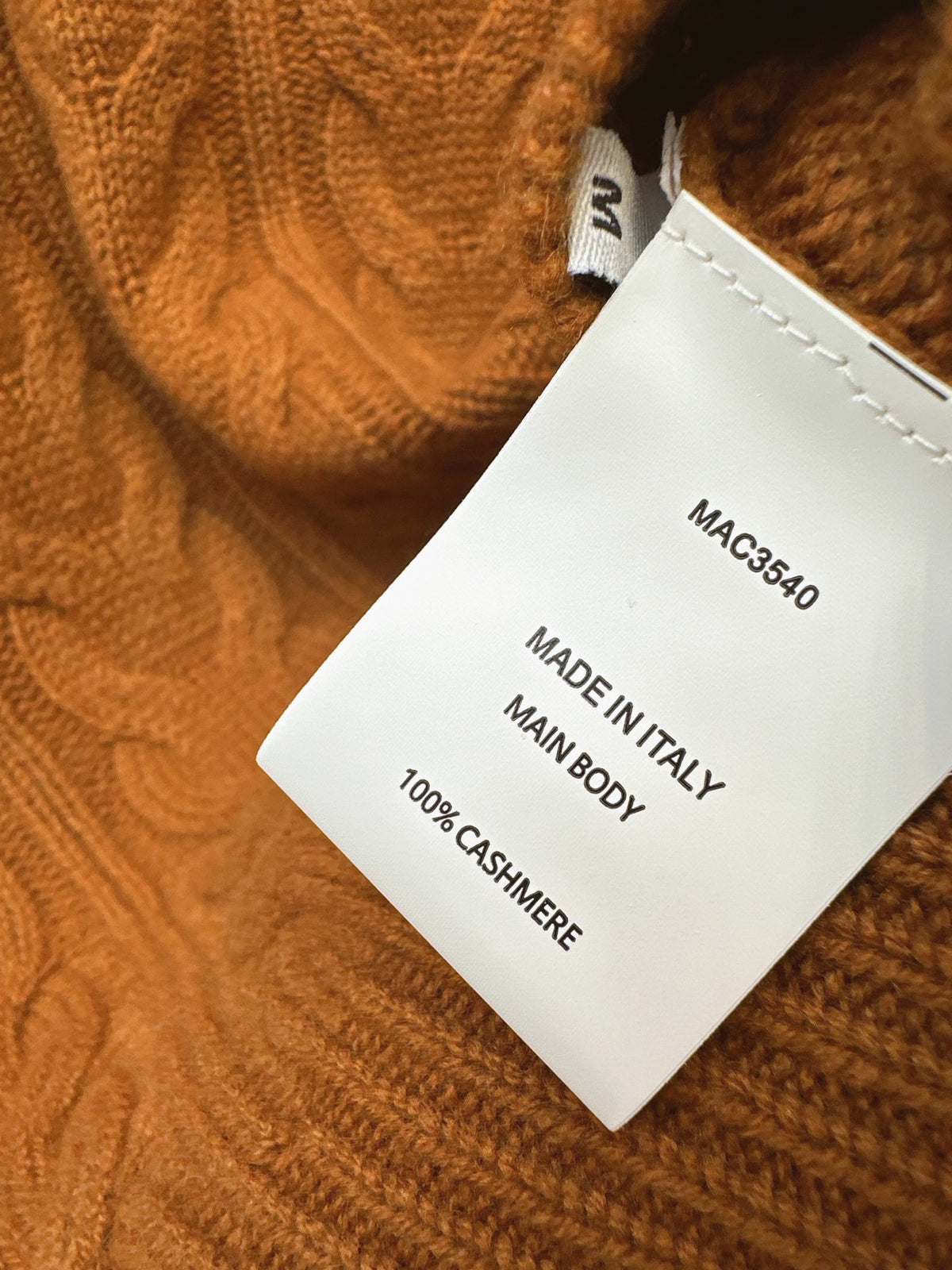 26 Fall/Winter Latest Cable Knit Half-Zip Polo Wool Sweater