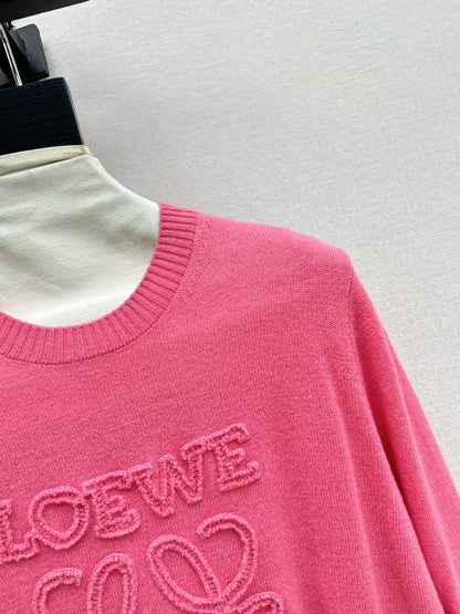 26New Early Autumn Logo-Embroidered Knit Pullover