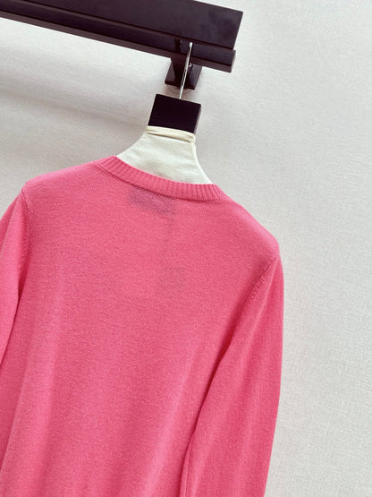 26New Early Autumn Logo-Embroidered Knit Pullover