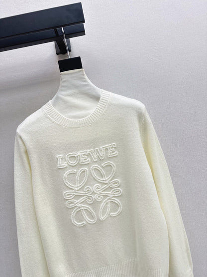 26New Early Autumn Logo-Embroidered Knit Pullover