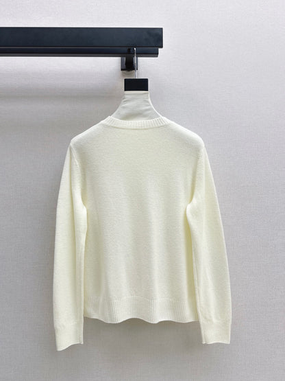 26New Early Autumn Logo-Embroidered Knit Pullover