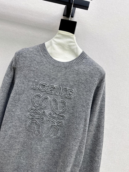 26New Early Autumn Logo-Embroidered Knit Pullover