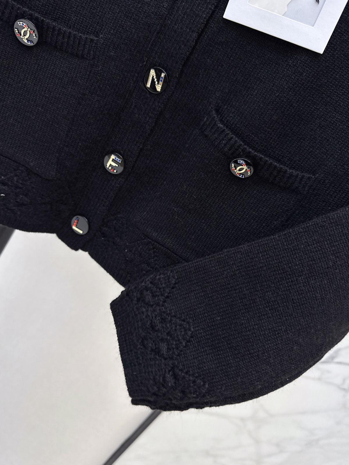 26Latest Autumn/Winter Crochet-Trim Collar Cardigan