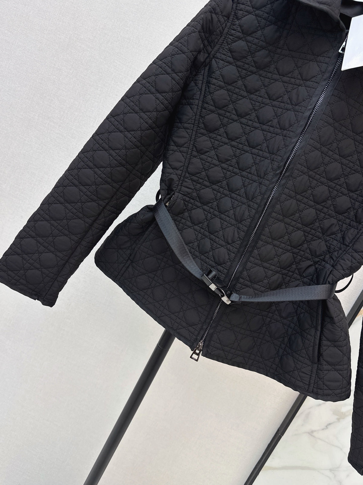 26Latest Autumn/Winter Quilted Jacket with Cannage Pattern