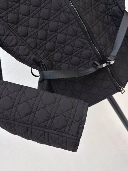 26Latest Autumn/Winter Quilted Jacket with Cannage Pattern