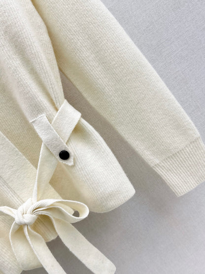 26Early Autumn New Arrival: Logo-Embellished Stand-Collar Cardigan