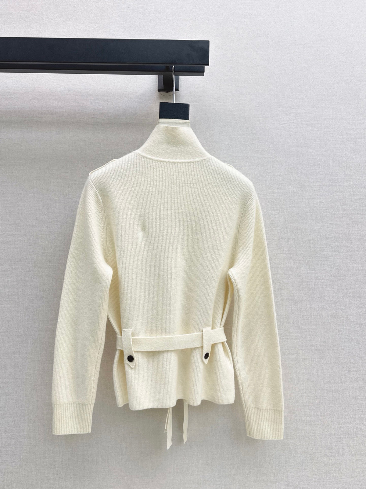 26Early Autumn New Arrival: Logo-Embellished Stand-Collar Cardigan