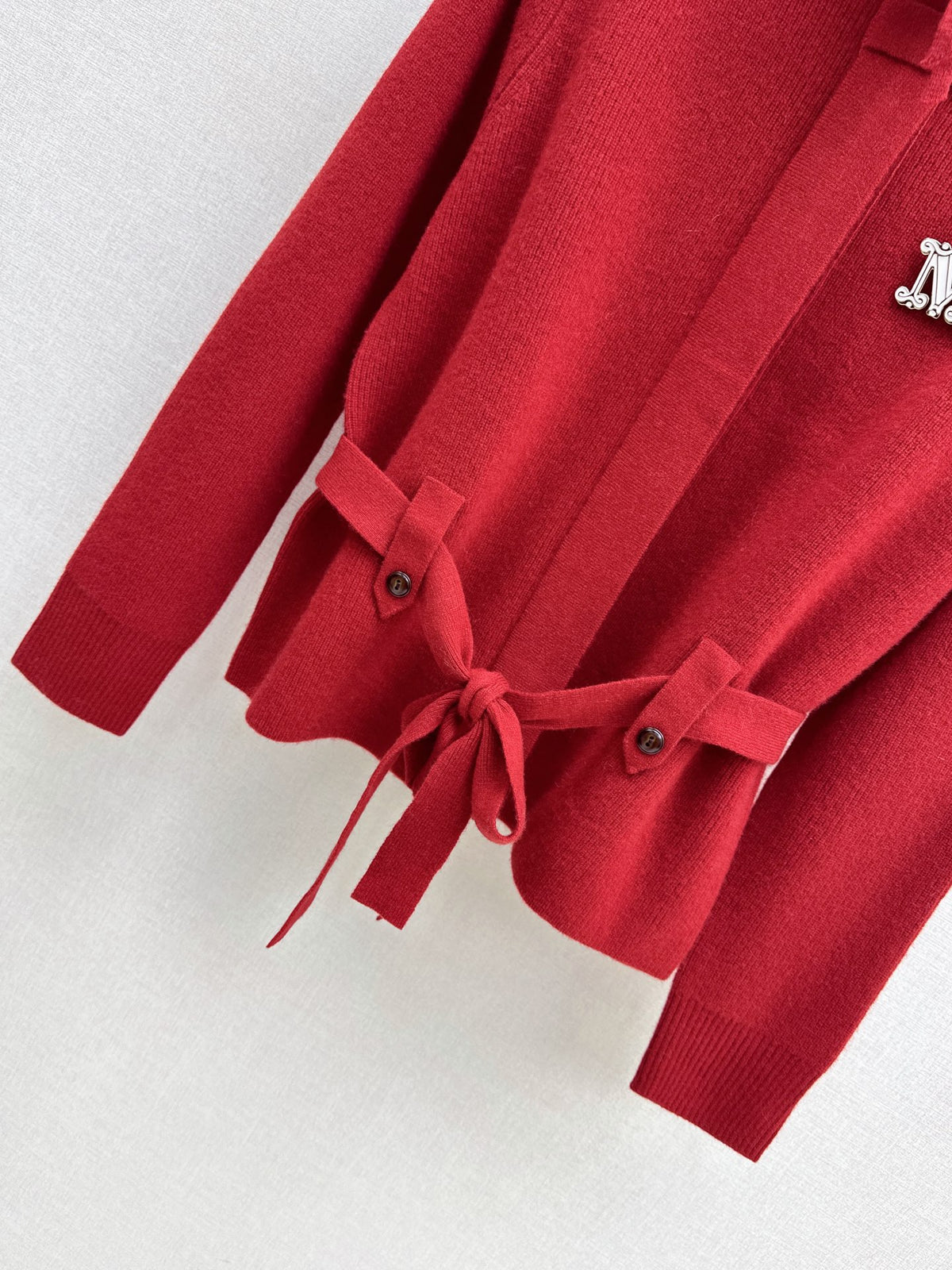 26Early Autumn New Arrival: Logo-Embellished Stand-Collar Cardigan