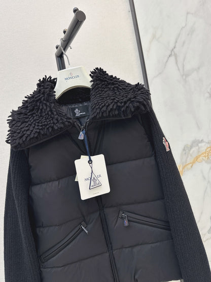 26Latest Autumn/Winter Down Jacket with Faux-Shearling Collar Detail