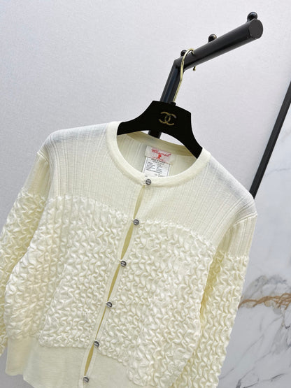 26Latest Autumn/Winter Vintage Crew-Neck Knit Cardigan