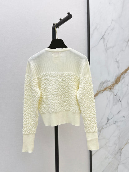 26Latest Autumn/Winter Vintage Crew-Neck Knit Cardigan