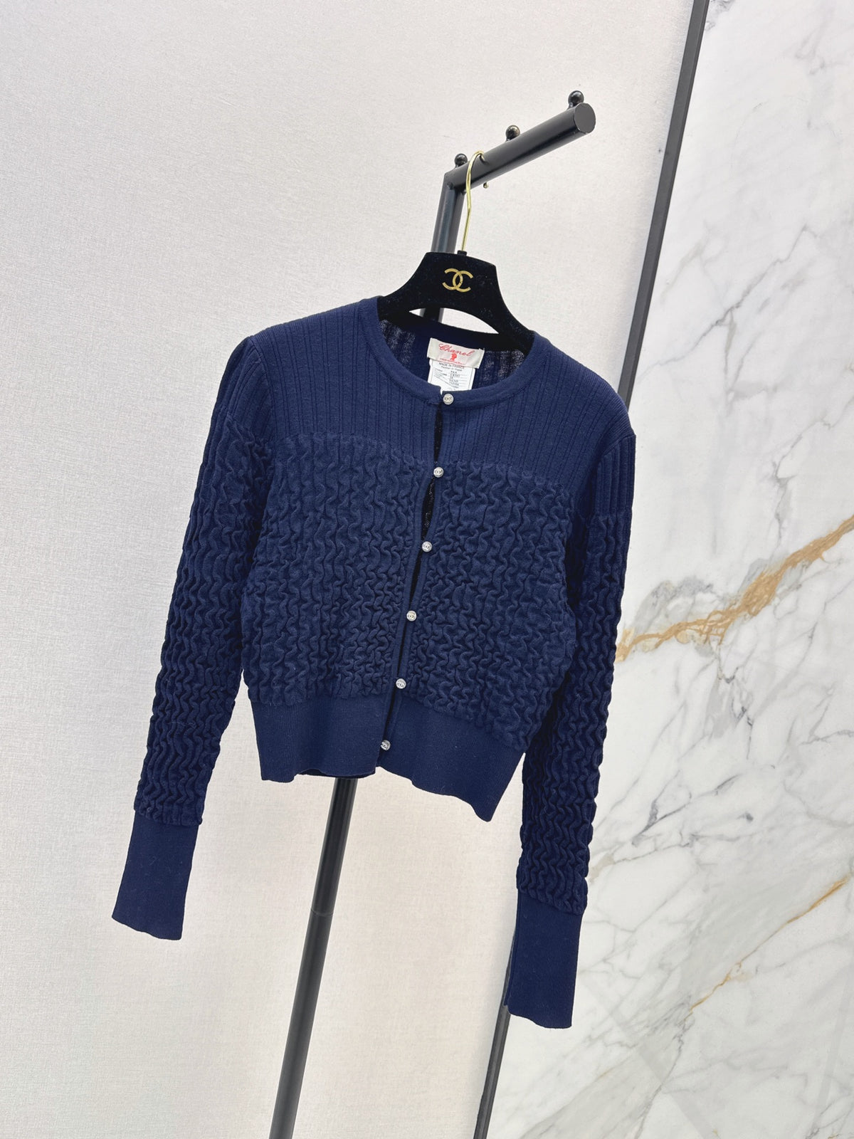 26Latest Autumn/Winter Vintage Crew-Neck Knit Cardigan