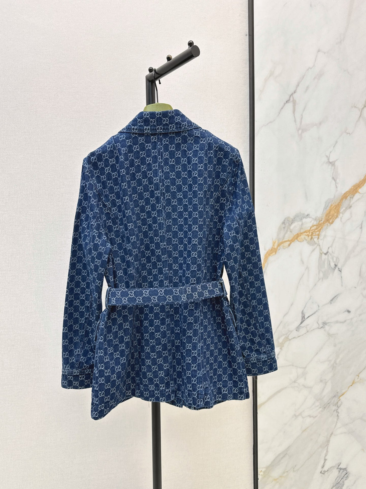 26Latest Autumn/Winter GG Jacquard Collared Mid-Length Jacket
