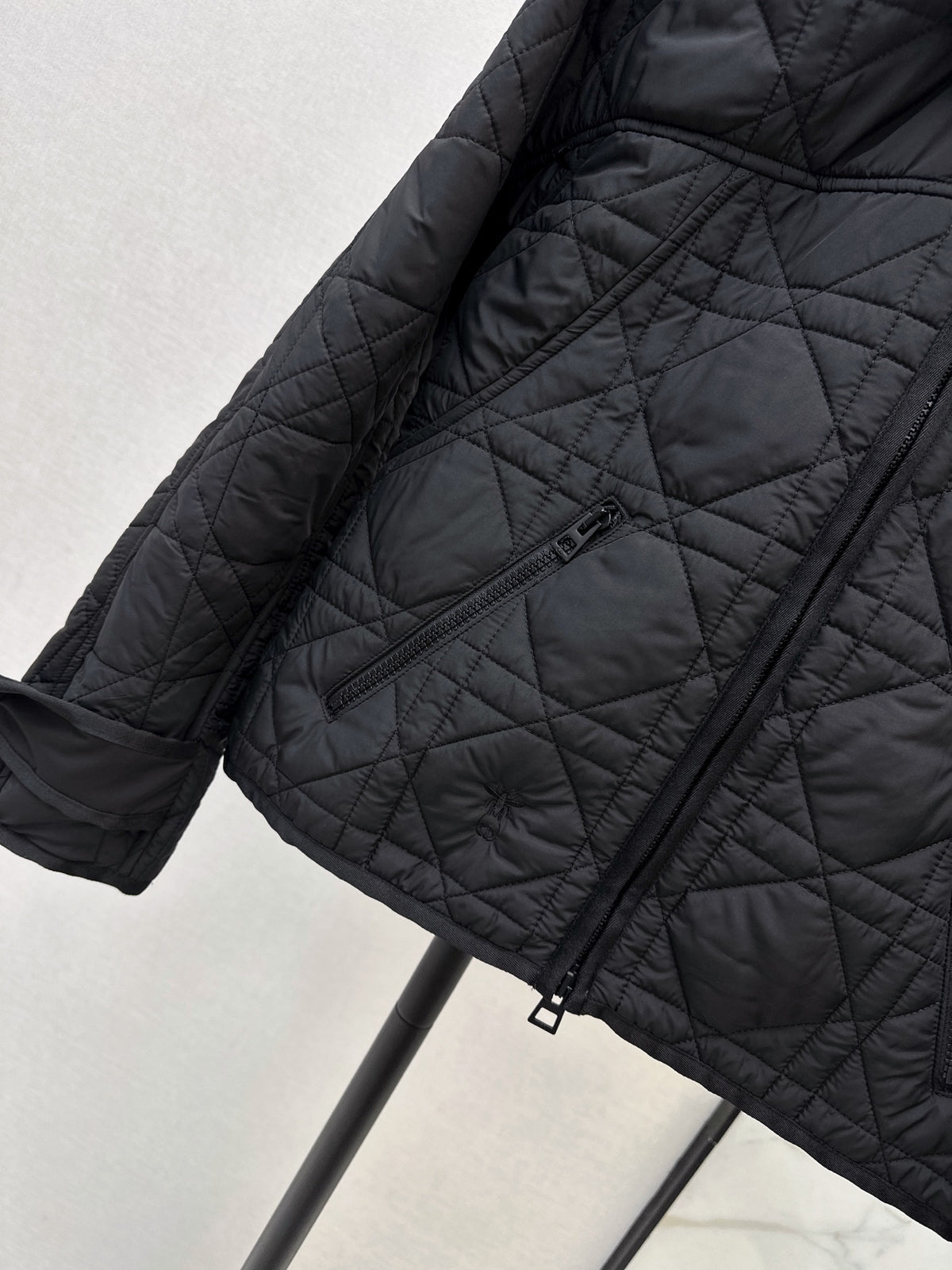 26Latest Autumn/Winter Collared Quilted Jacket (Diamond/Trellis Pattern)