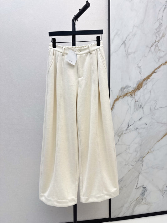 26Latest Autumn/Winter Thickened Wool Straight-Leg Trousers