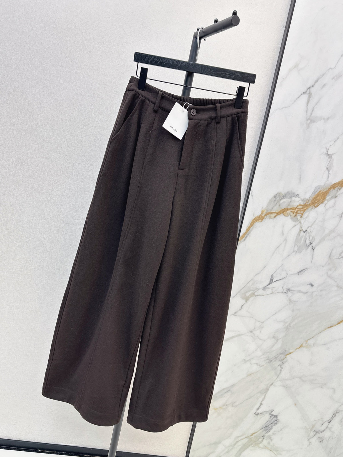 26Latest Autumn/Winter Thickened Wool Straight-Leg Trousers