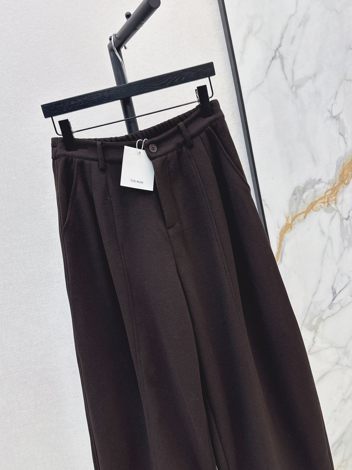 26Latest Autumn/Winter Thickened Wool Straight-Leg Trousers