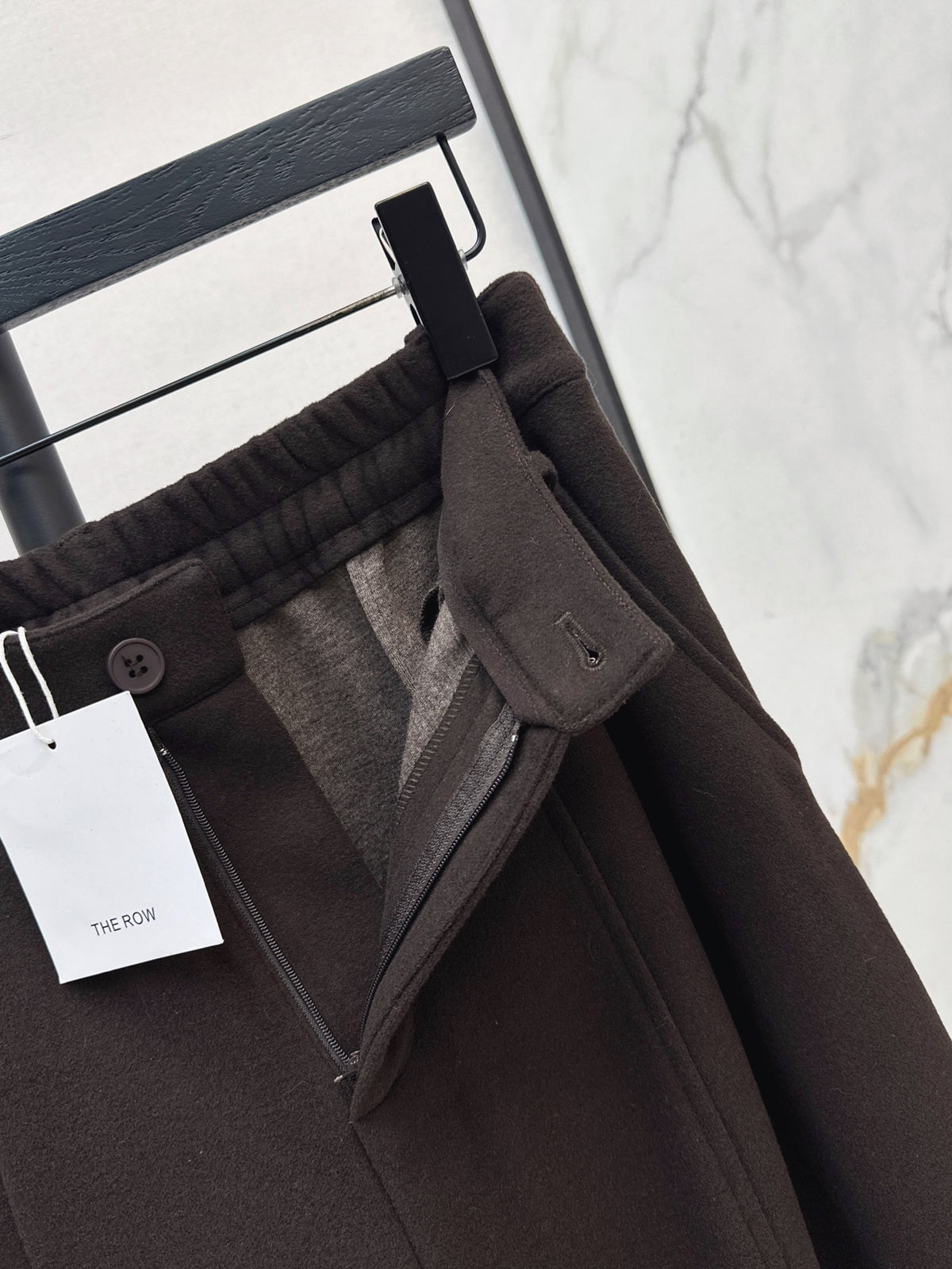 26Latest Autumn/Winter Thickened Wool Straight-Leg Trousers