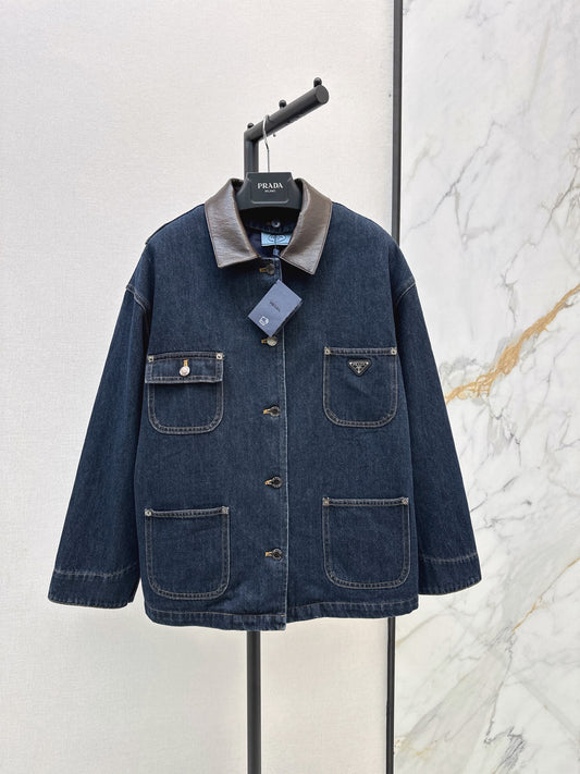 26Latest Autumn/Winter Raw-Wash Denim Padded Jacket