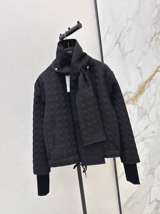 Latest Autumn/Winter Padded Jacket featuring "Lady Dior"-inspired Cannage quilting