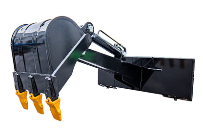 MMS 86" Straight Digging Arm Attachment for Skid Steer Loader