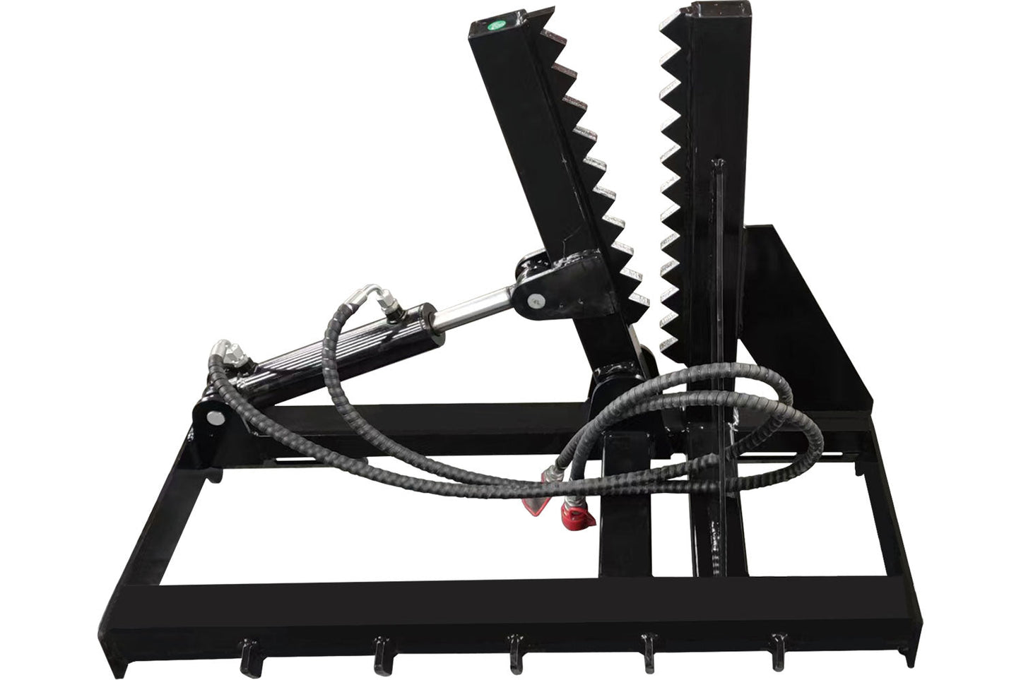 MMS Skid Steer Tree Puller Attachment, 24.41" Post Puller