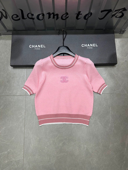 New  flocked short sleeves