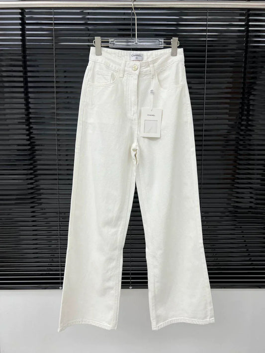 25ss gradient sequined back pocket jeans