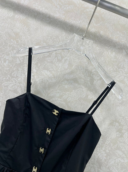 25 new double C suspender long skirt