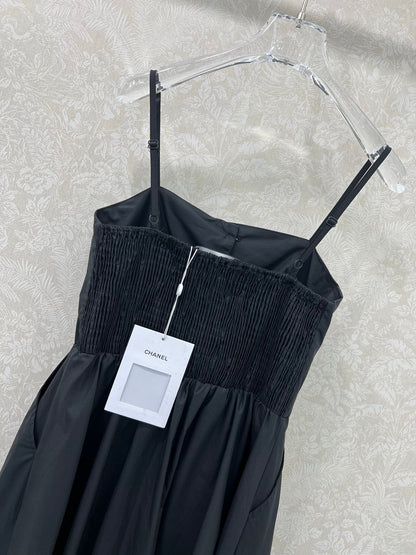 25 new double C suspender long skirt