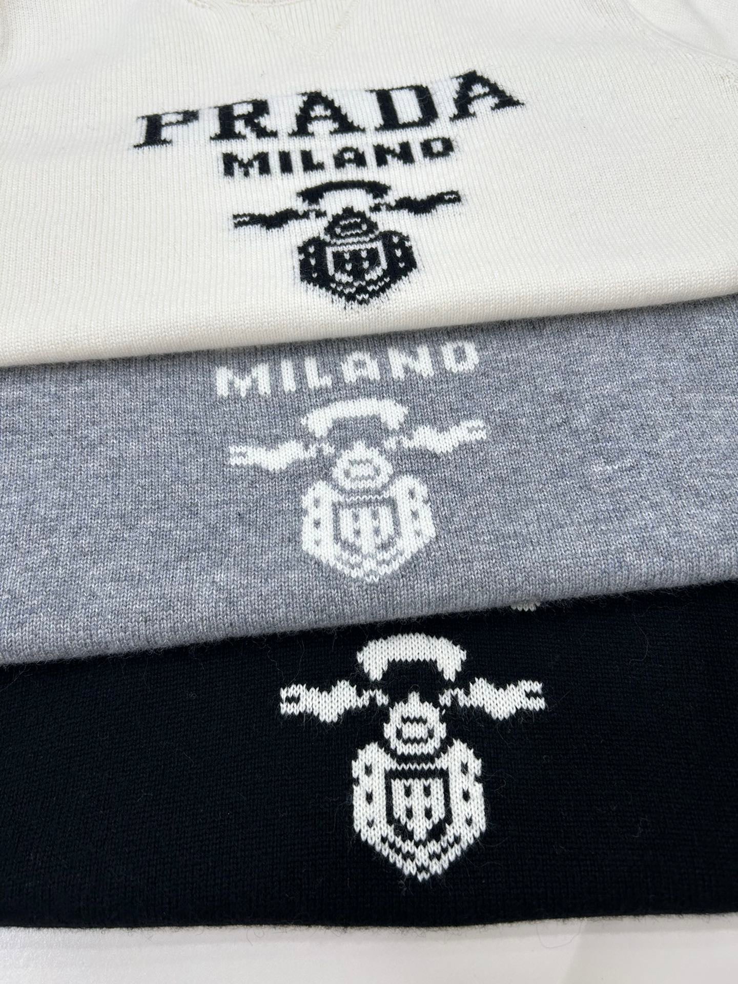 25fw Letter cashmere sweater