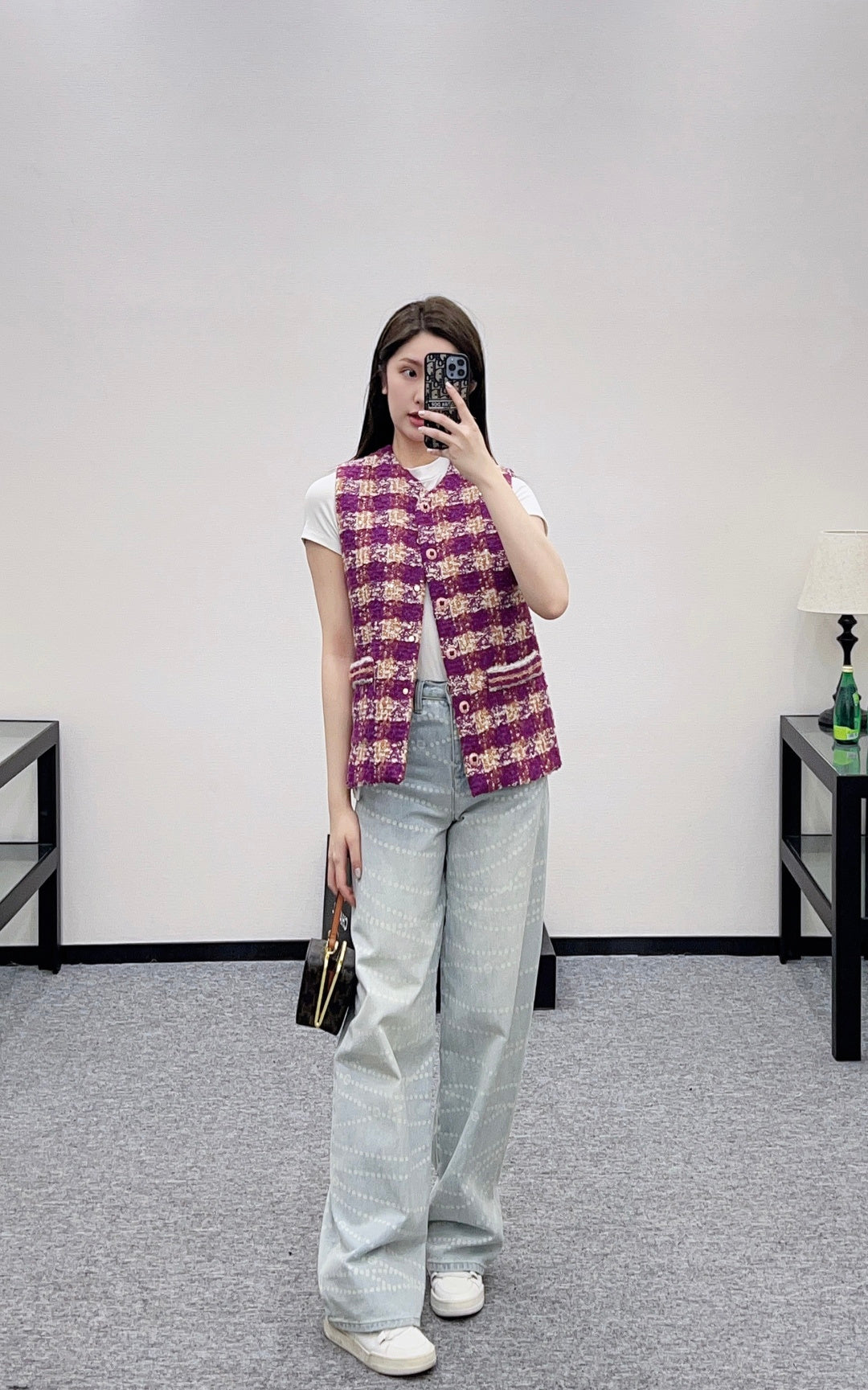 Woven Dress Vest