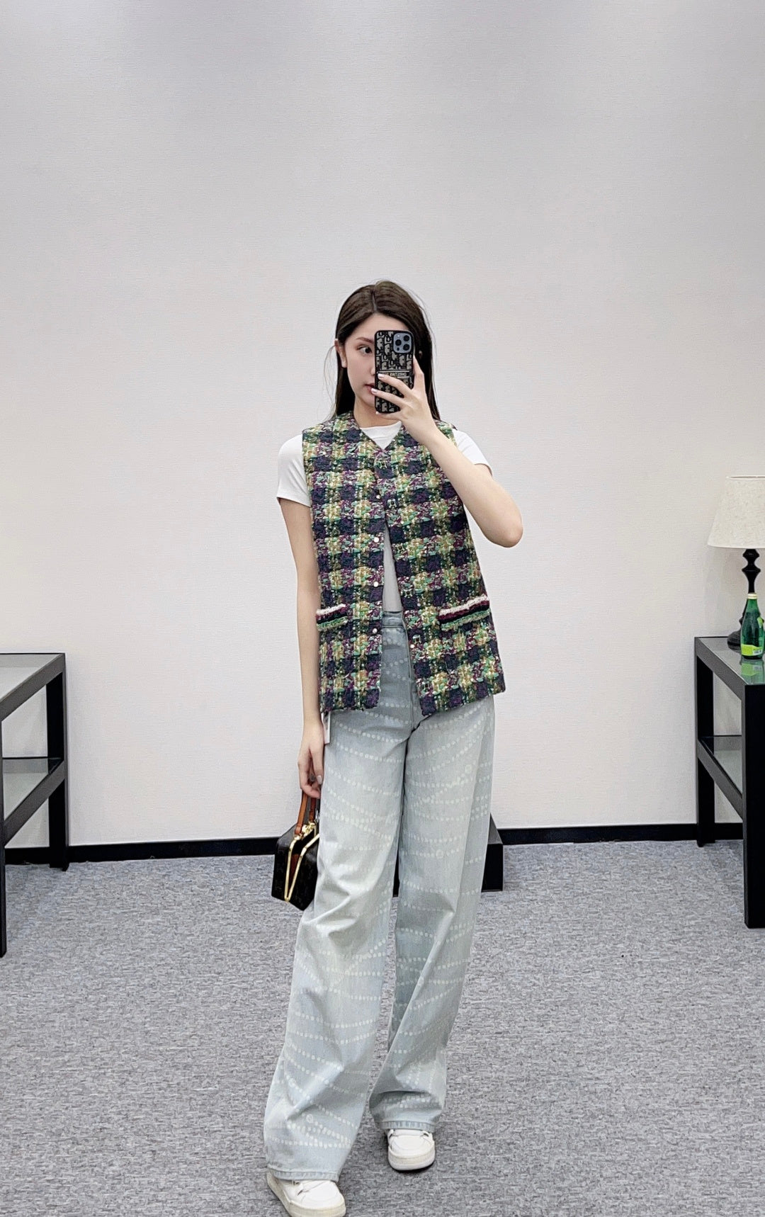 Woven Dress Vest