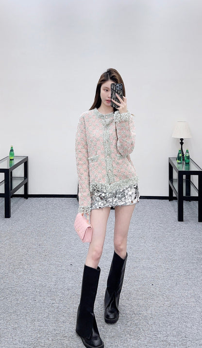 Lightweight Wool Knit Cardigan