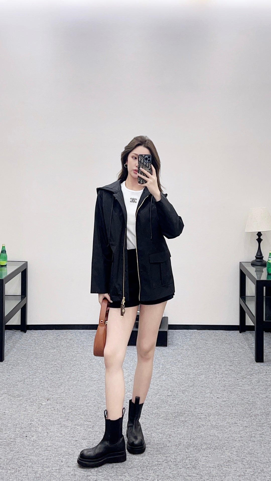 Hooded Windbreaker Jacket