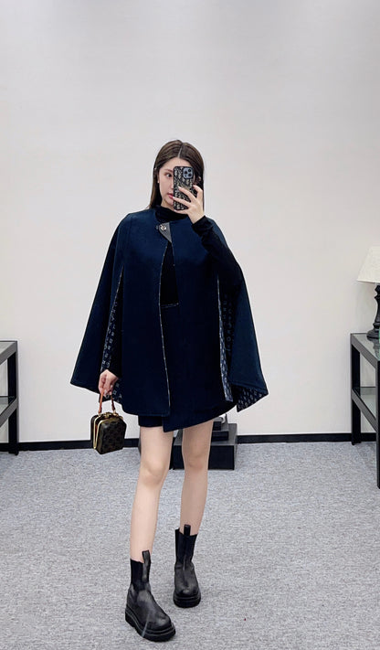 Wool Cape Coat