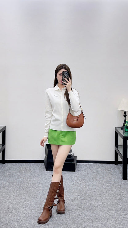 Lace-trimmed Button-down Cardigan