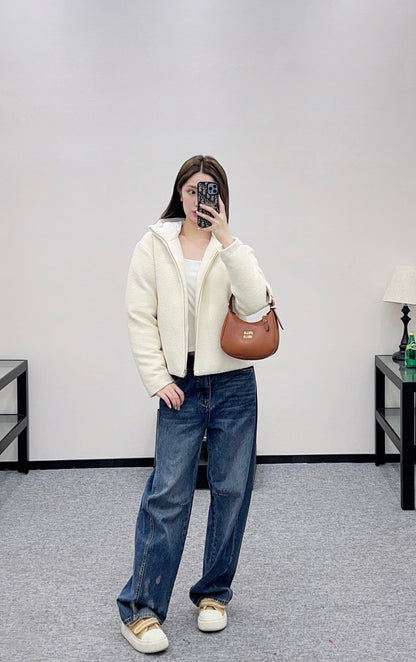 Wool Cotton-padded Jacket