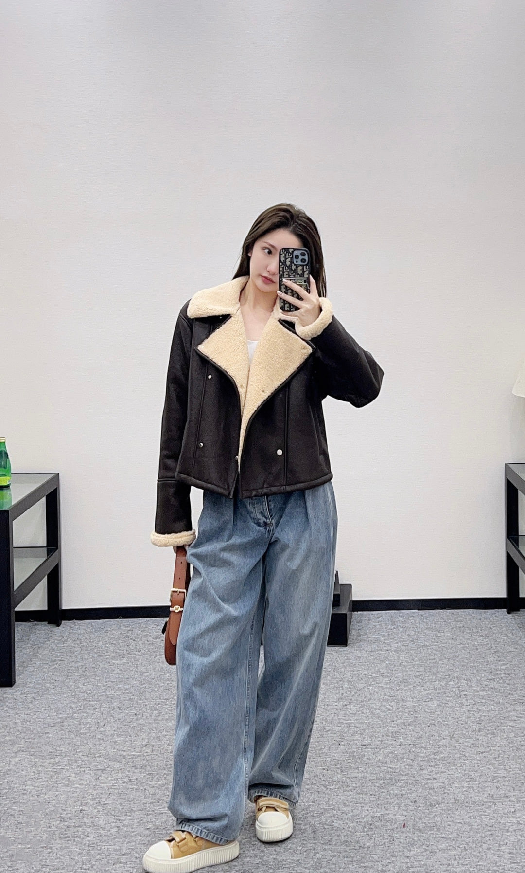Eco-friendly Shearling Jacket