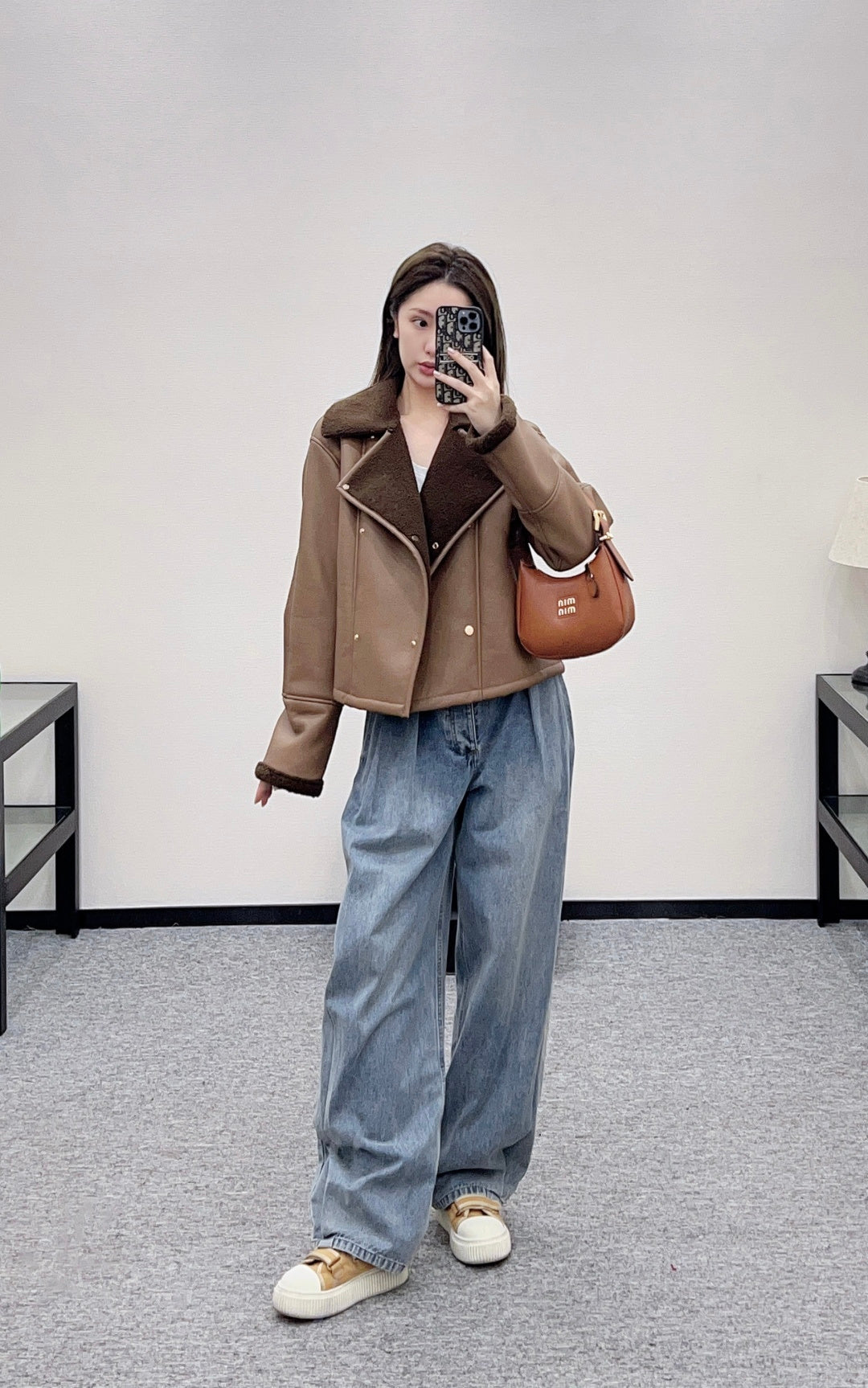 Eco-friendly Shearling Jacket