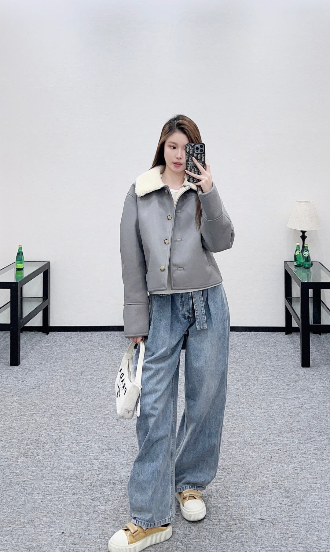 Eco-friendly Shearling Coat