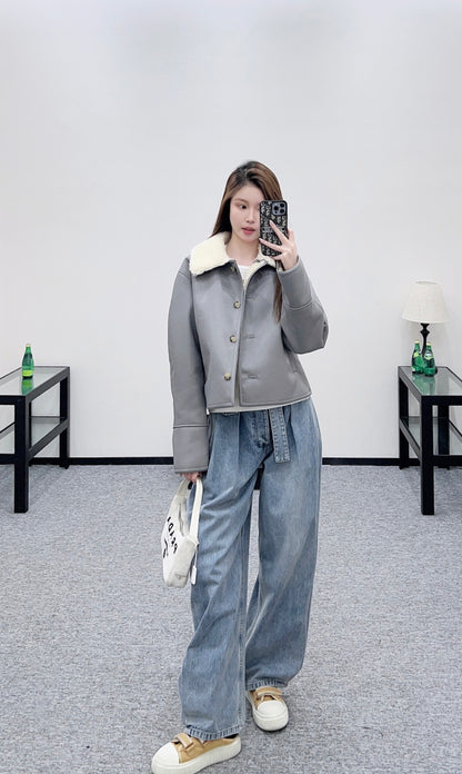 Eco-friendly Shearling Coat
