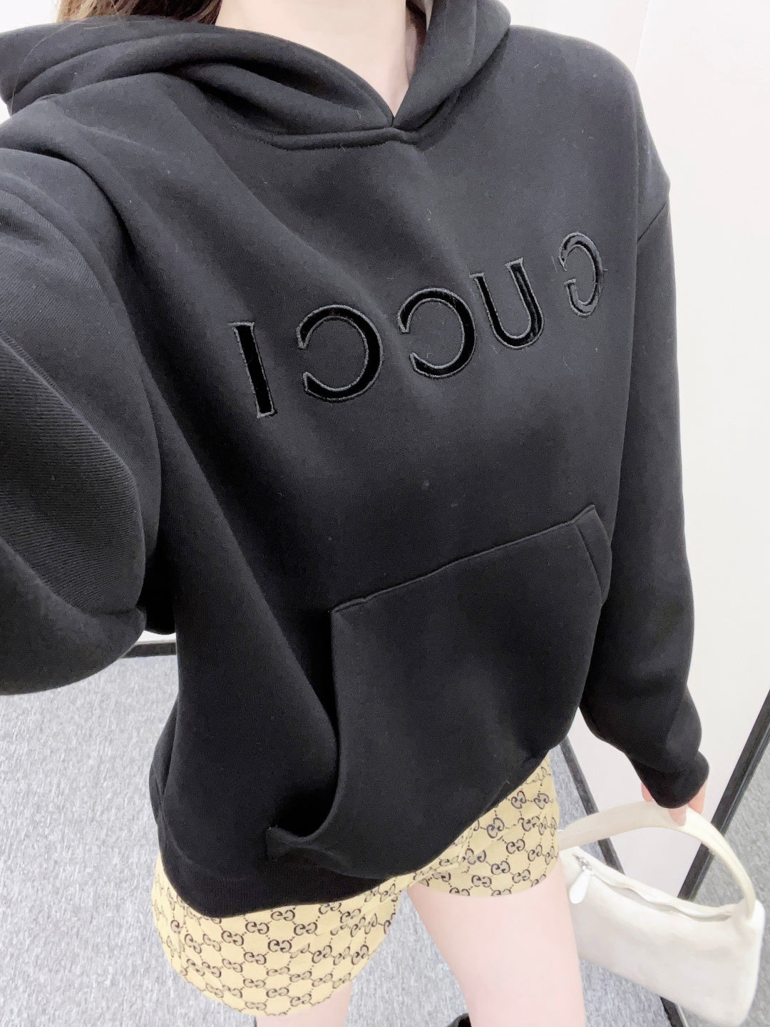 Fleece Letter Sweatshirt