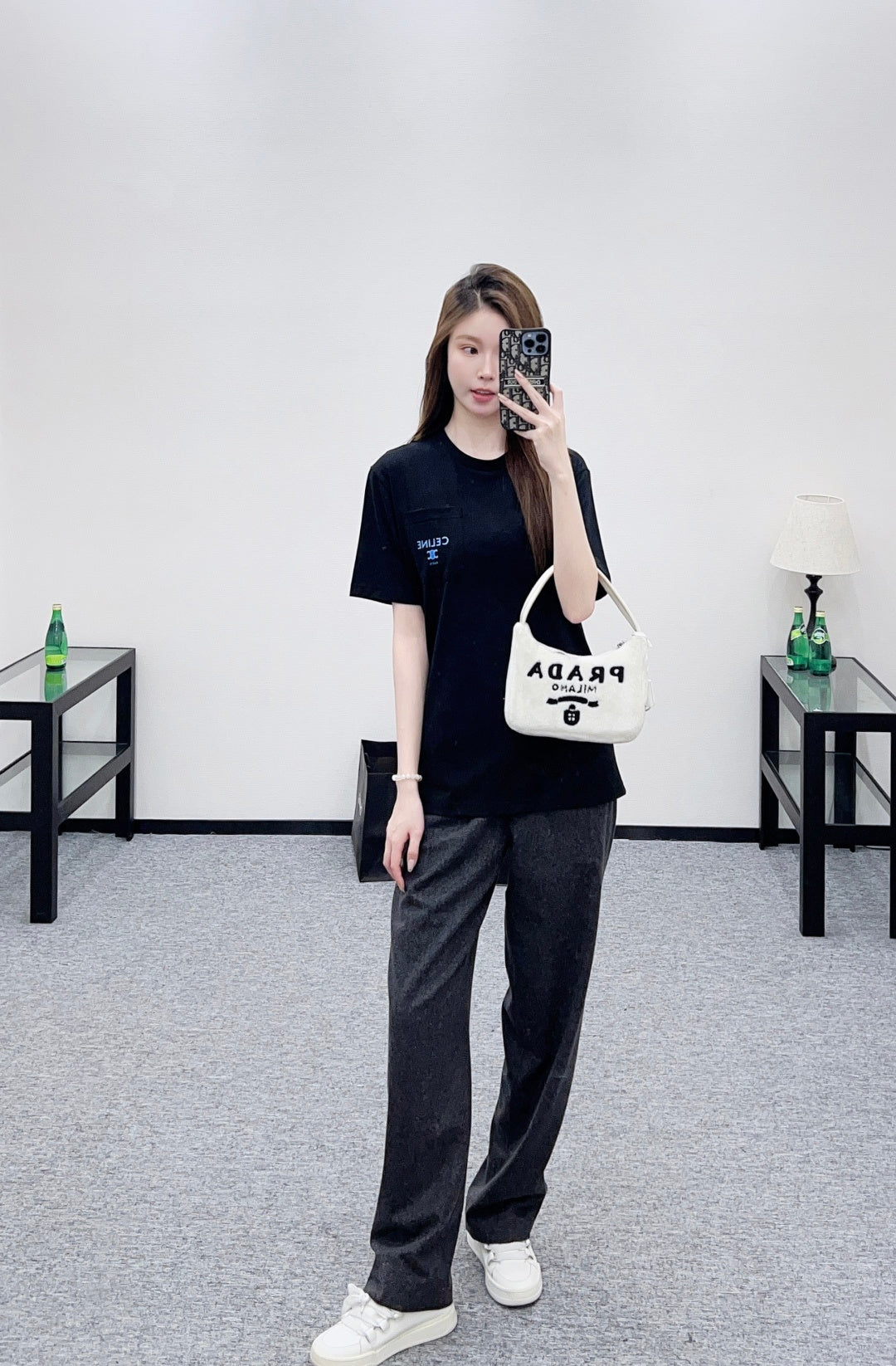 Logo Pocket Print T-Shirt