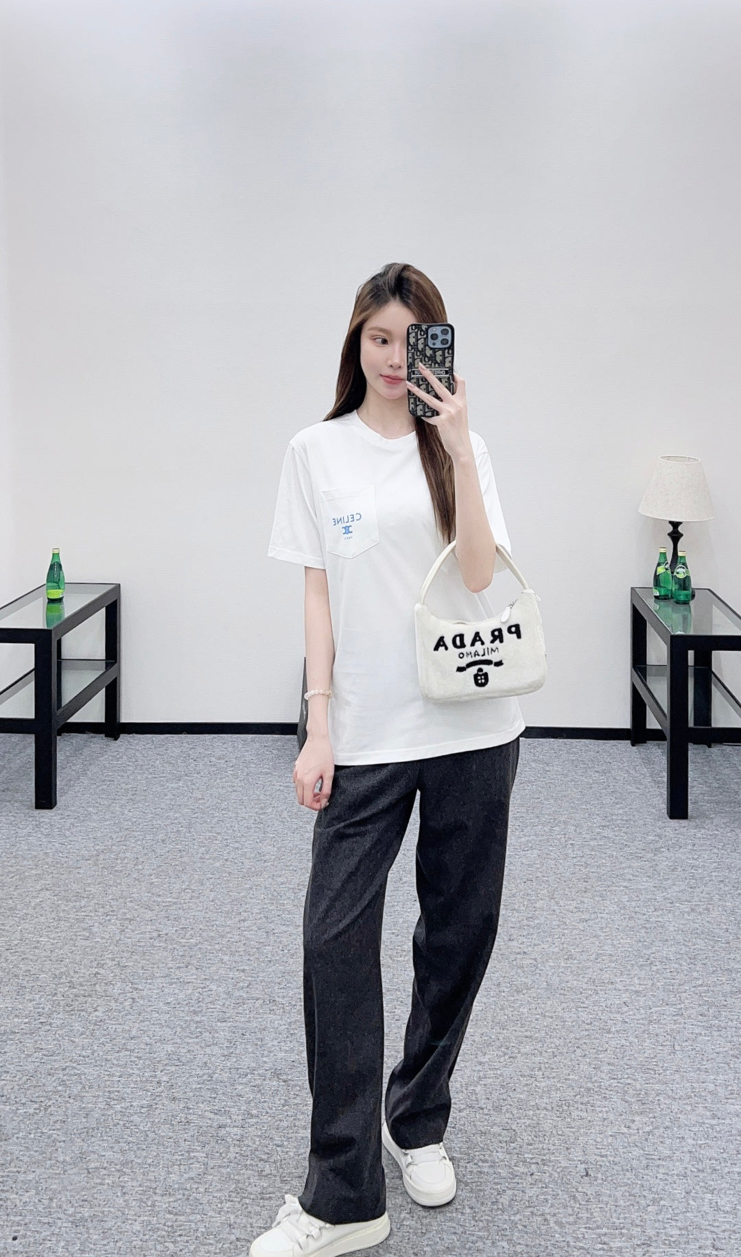 Logo Pocket Print T-Shirt