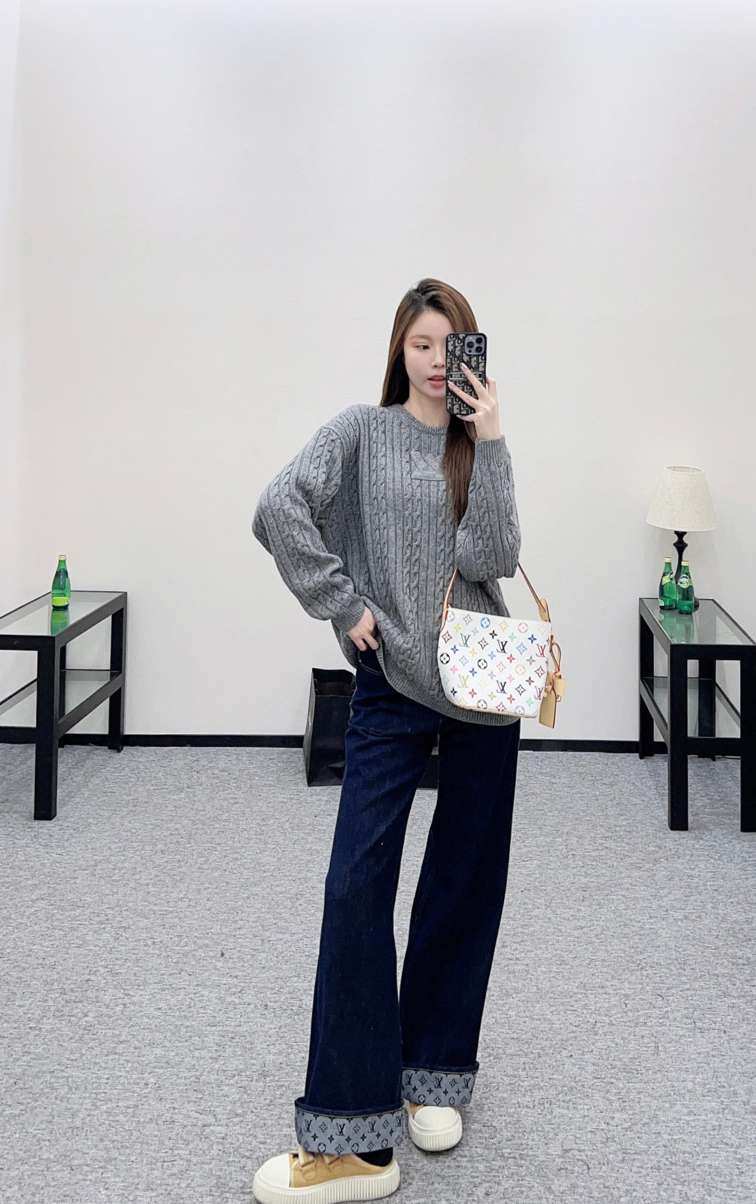 3D Letter Sweater